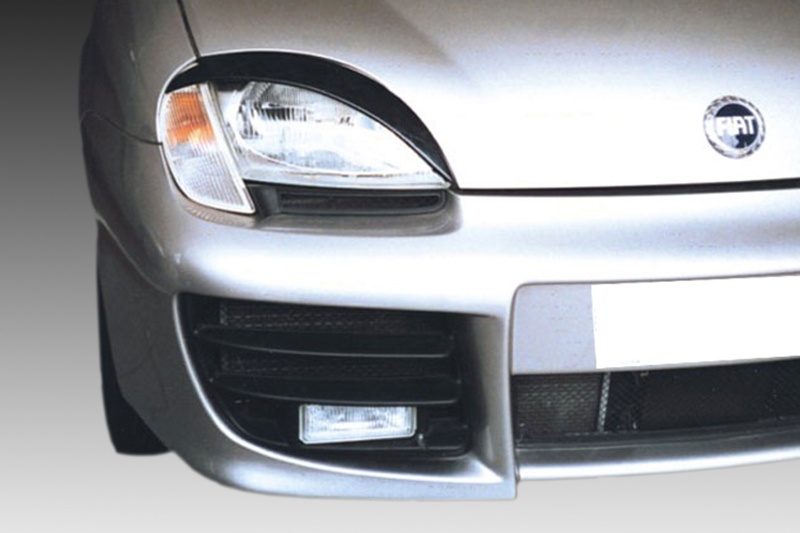 Paupières de phares (la paire) Fiat Seicento