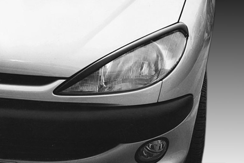 Paupières de phares (la paire) Peugeot 206