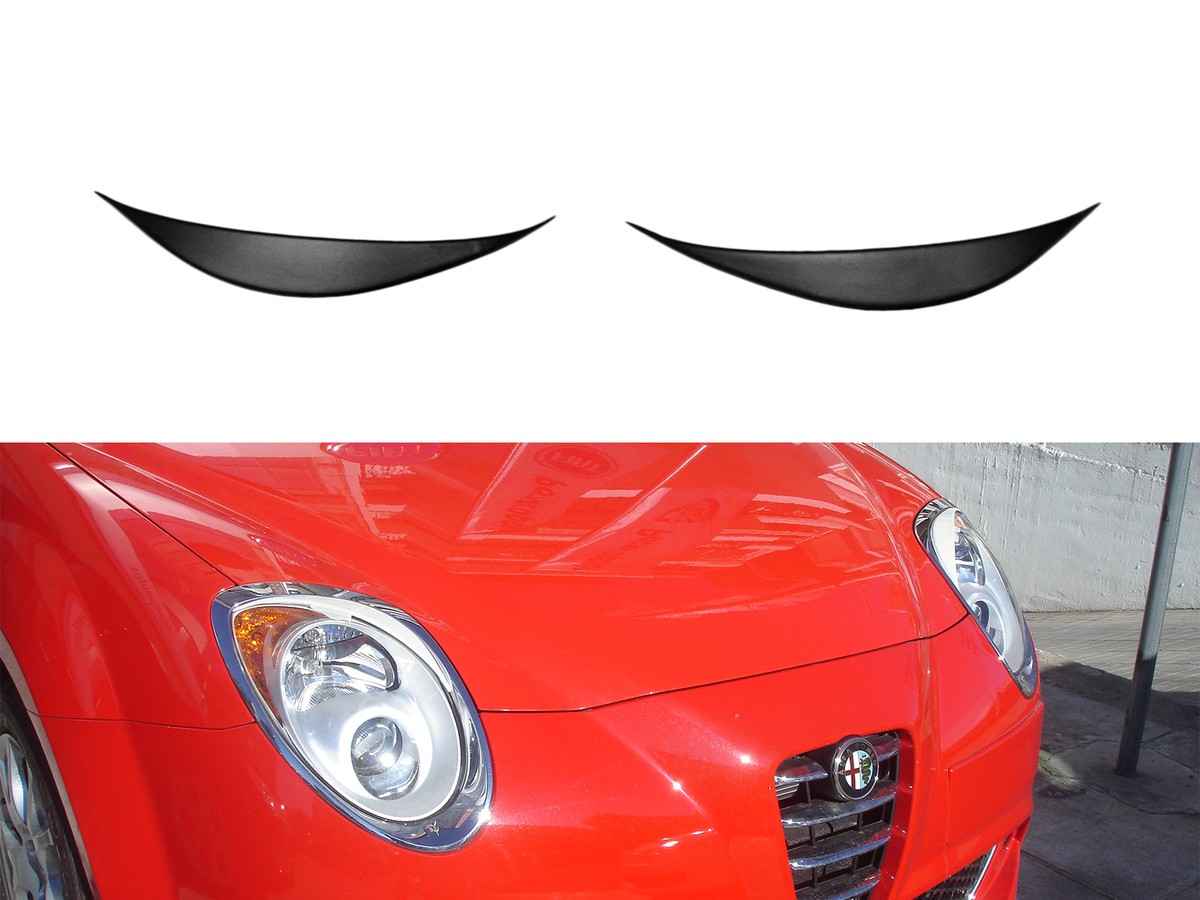 Paupières de phares (la paire) Alfa Romeo Mito