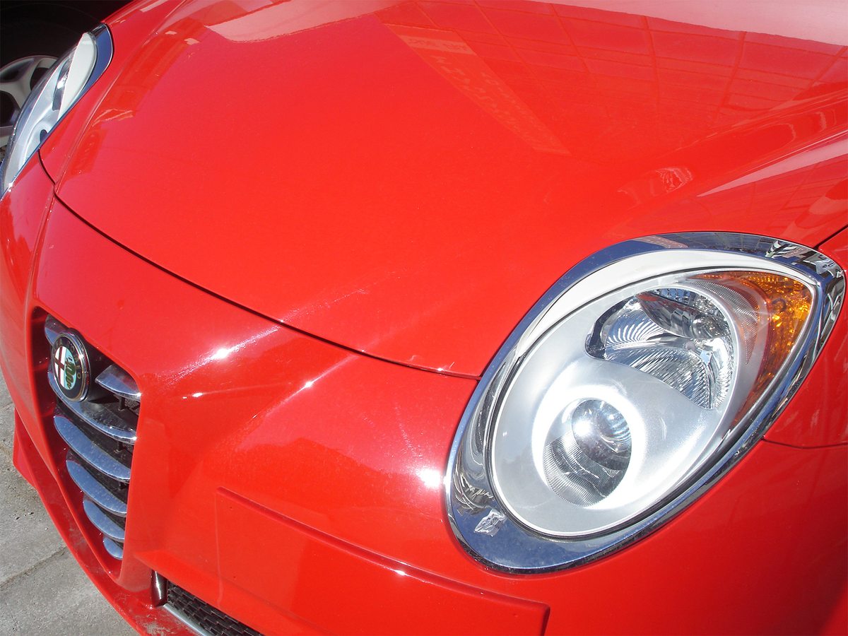 Paupières de phares (la paire) Alfa Romeo Mito