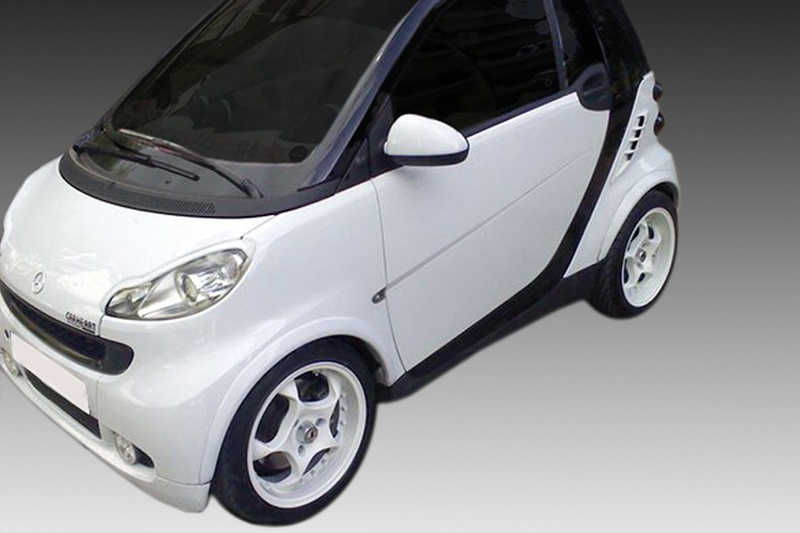 Paupières de phares (la paire) Smart Fortwo 451 (2007-2014)