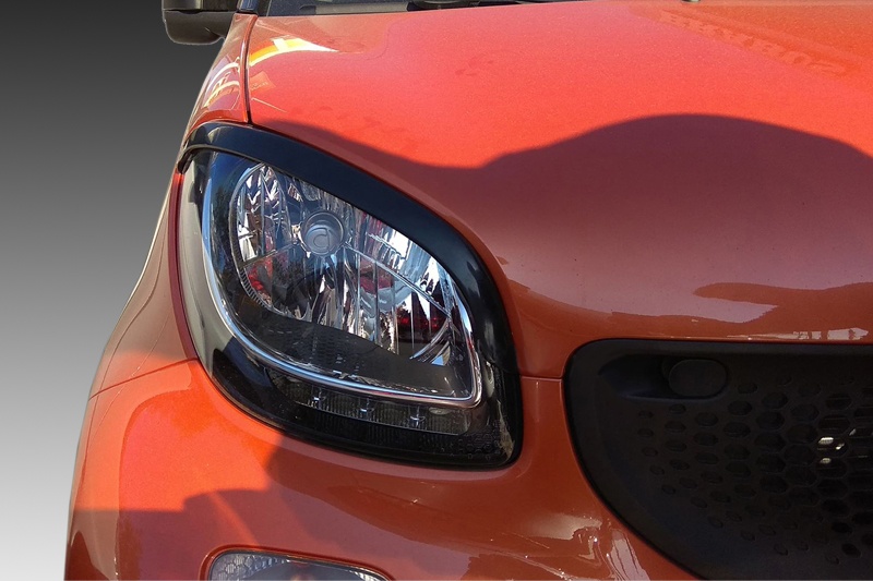 Paupières de phares (la paire) Smart 453 ForTwo-ForFour
