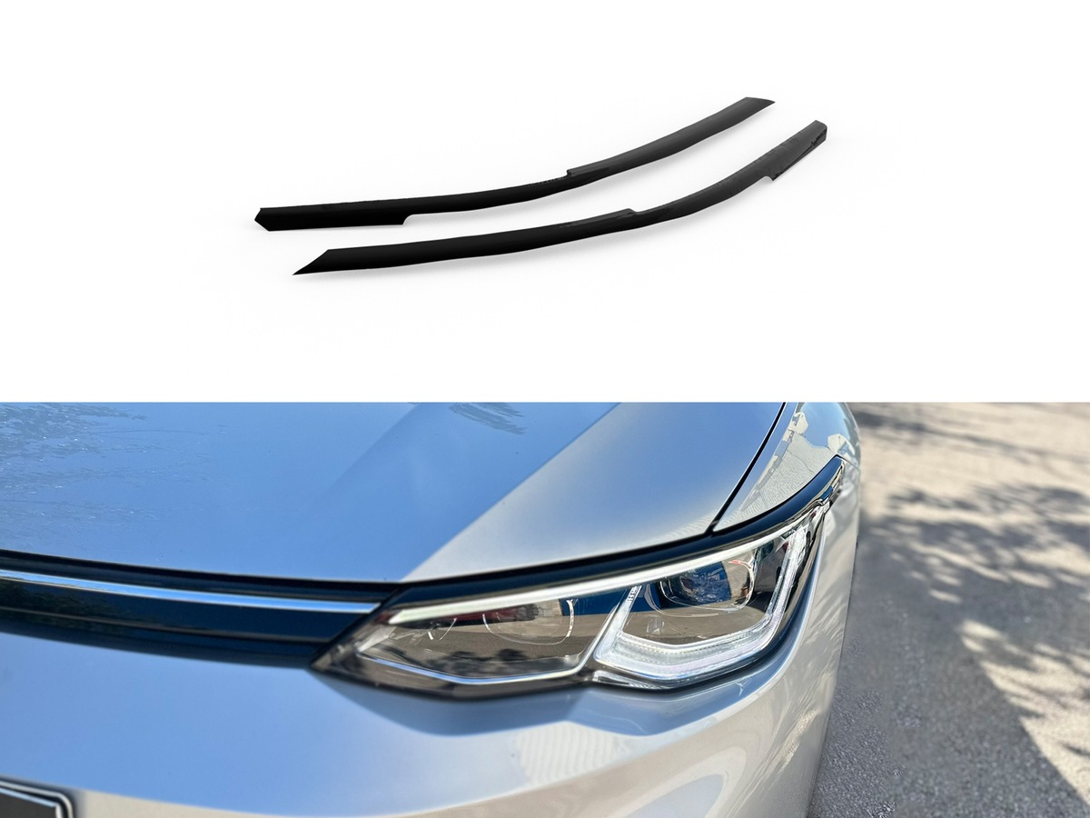 Paupières de phares (la paire) Volkswagen Golf Mk8 (2019-)