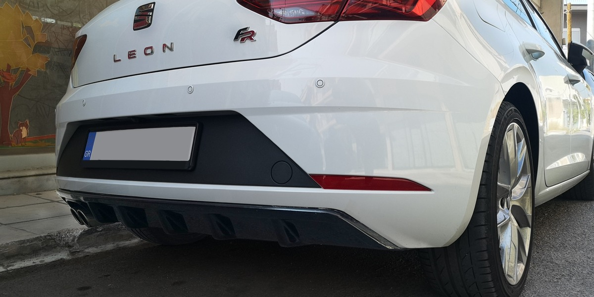 Diffuseur arrière Seat Leon FR Mk3 Facelift 5 portes (2017-2020)
