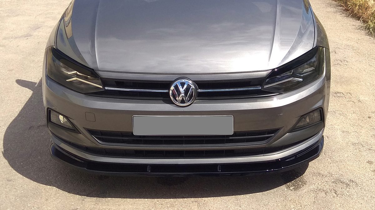 Lame de pare-chocs avant Volkswagen Polo Mk6 (2017-)