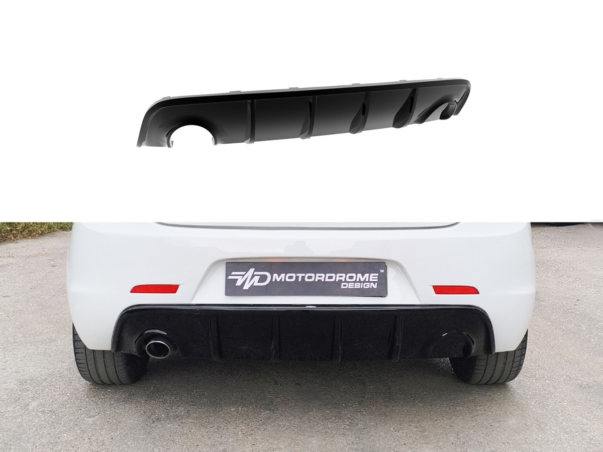 Diffuseur arrière Alfa Romeo Giulietta (Single Exhaust)