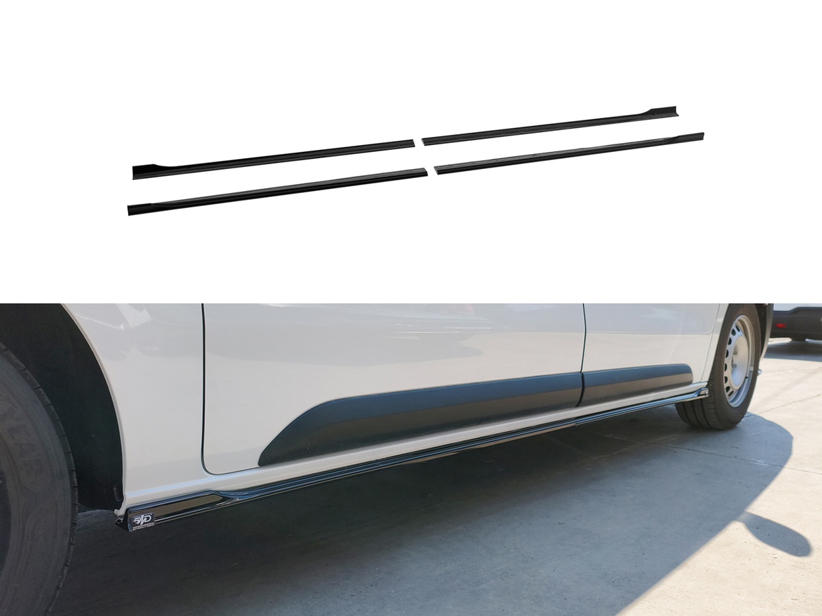 Extensions de bas de caisse (la paire) Citroen Jumpy / Space Tourer / Fiat Scudo / Opel Vivaro / Zafira Life / Peugeot Expert / Traveller / Toyota Proace L2 / L3 Mk3