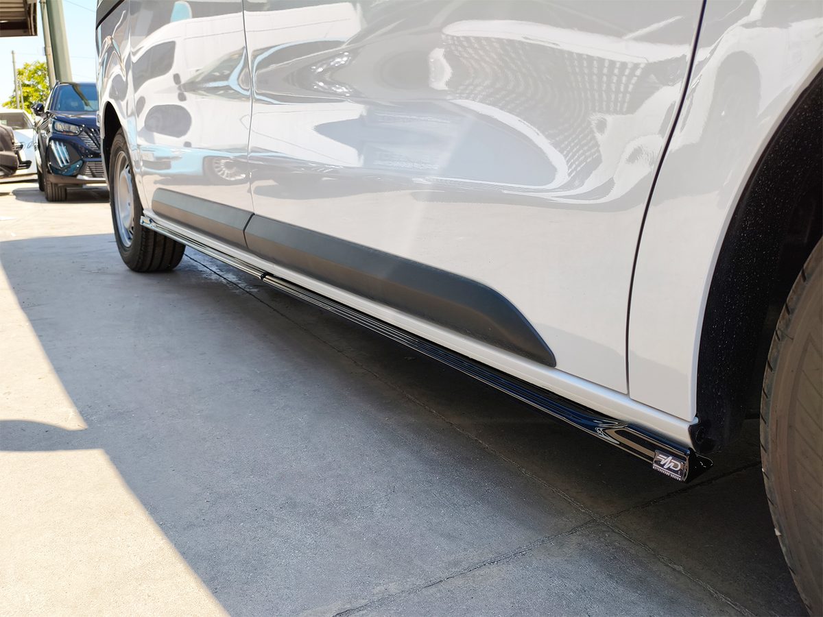 Extensions de bas de caisse (la paire) Citroen Jumpy / Space Tourer / Fiat Scudo / Opel Vivaro / Zafira Life / Peugeot Expert / Traveller / Toyota Proace L2 / L3 Mk3