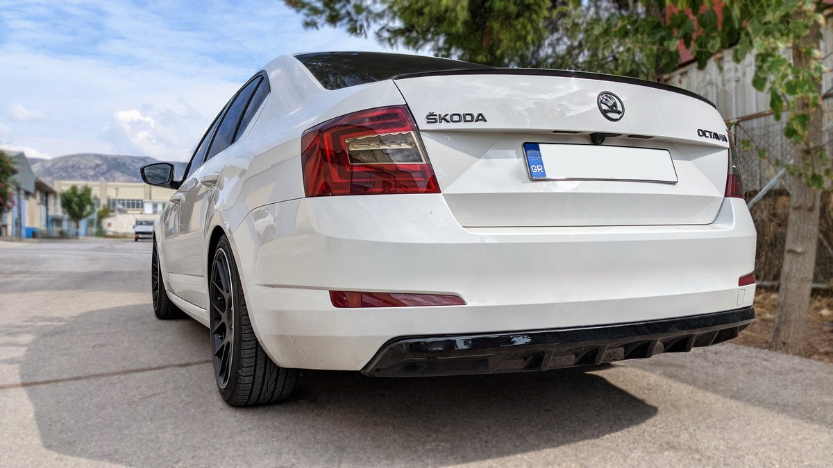 Diffuseur arrière Skoda Octavia Mk3 (2013-2017)