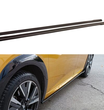 Extensions de bas de caisse V.2 (la paire) Peugeot 208 Mk2 (2019-)