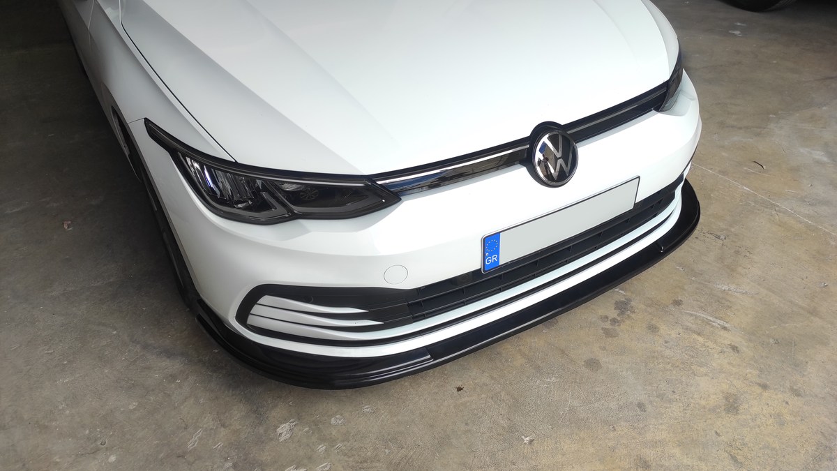 Lame de pare-chocs avant Volkswagen Golf Mk8