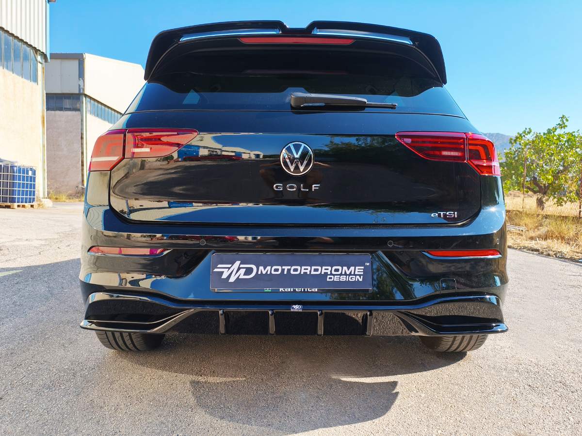 Diffuseur arrière Volkswagen Golf Mk8 / MK8 Facelift