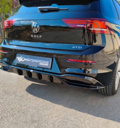 Diffuseur arrière Volkswagen Golf Mk8 / MK8 Facelift
