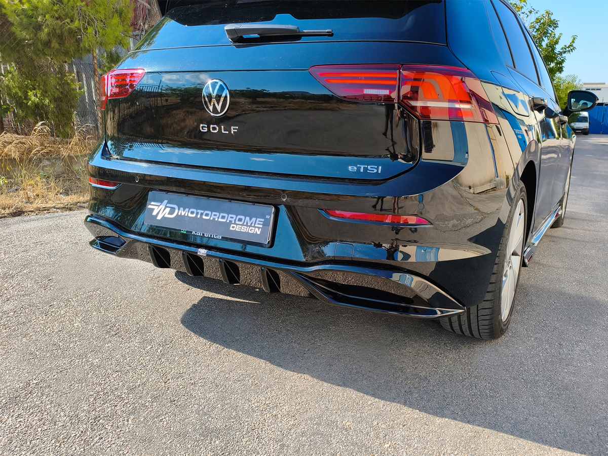 Diffuseur arrière Volkswagen Golf Mk8 / MK8 Facelift