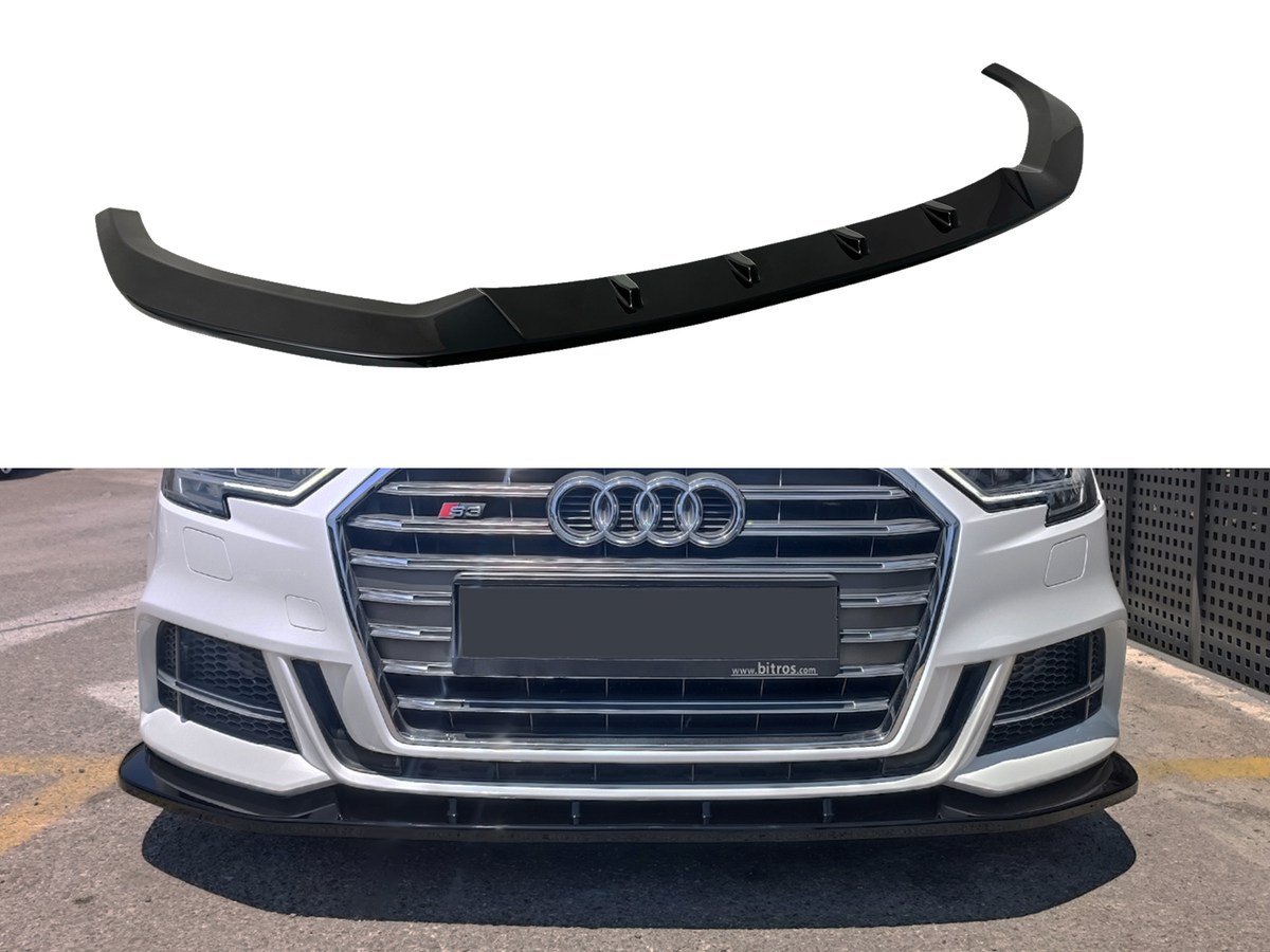 Lame de pare-chocs avant Audi S3 / A3 S-Line 8V Facelift Sportback