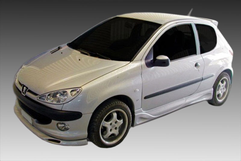 Bas de caisse (la paire) Peugeot 206