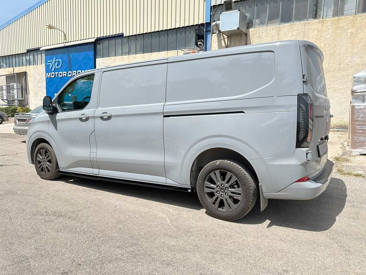 Extensions de bas de caisse V.2 (la paire) Ford Transit Custom Mk2 L2 / Volkswagen T7