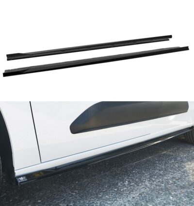 Extensions de bas de caisse (la paire) Citroen Berlingo L2 Mk3 / Peugeot Partner L2 Mk3 / Opel Combo E L2