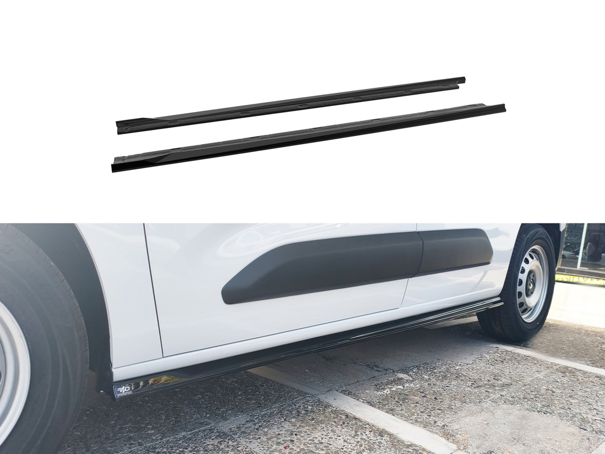 Extensions de bas de caisse (la paire) Citroen Berlingo L1 Mk3 / Peugeot Partner L1 Mk3 / Opel Combo E L1