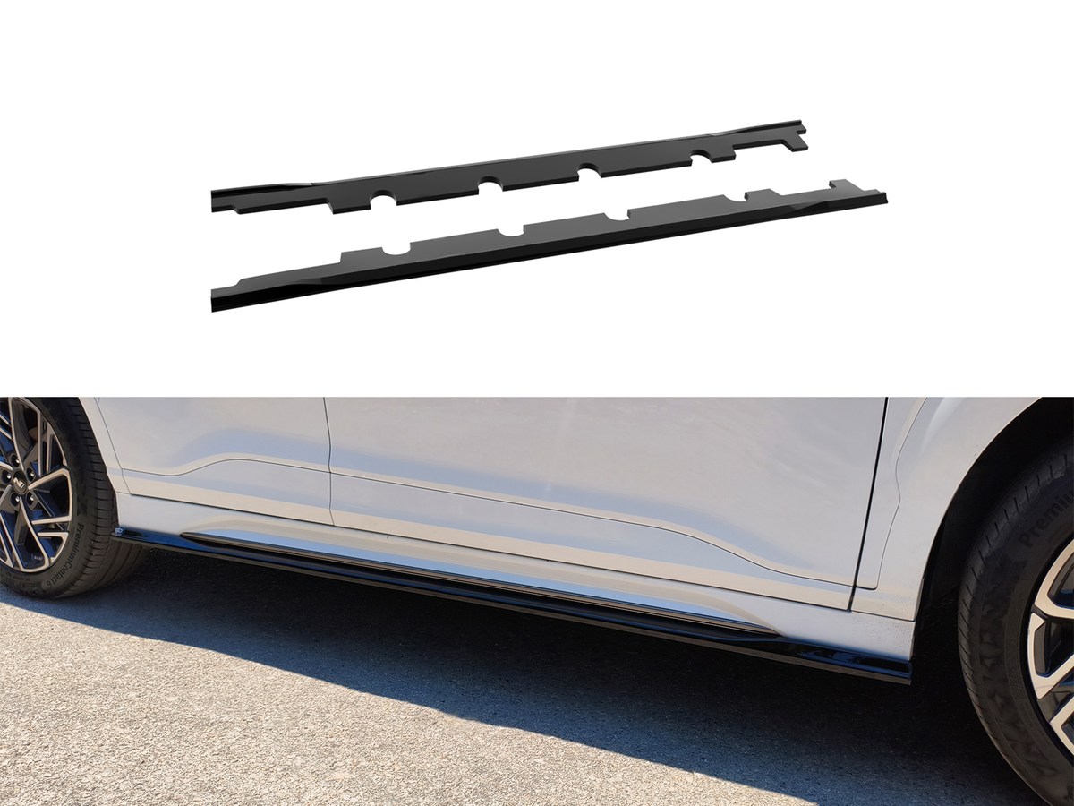 Extensions de bas de caisse (la paire) Hyundai Kona N / N-Line Mk1 Facelift