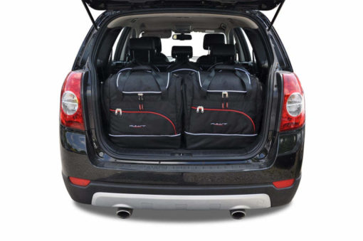 CHEVROLET CAPTIVA I (2006/2010) - Pack de 5 sacs de voyage sur-mesure KJUST SPORT