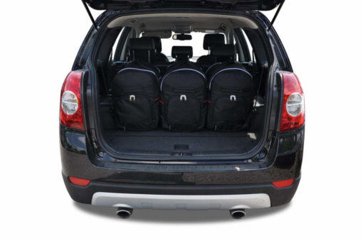 CHEVROLET CAPTIVA I (2006/2010) - Pack de 5 sacs de voyage sur-mesure KJUST SPORT