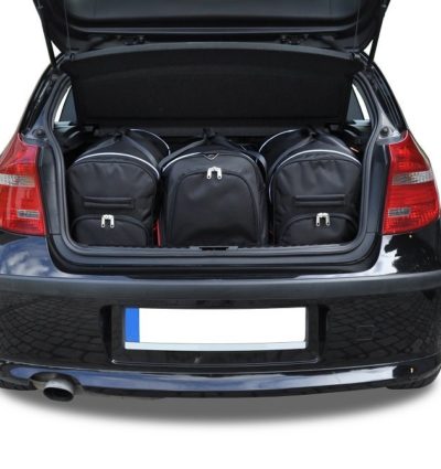 BMW SÉRIE 1 HATCHBACK E81/E87 (2004/2011) - Pack de 3 sacs de voyage sur-mesure KJUST SPORT