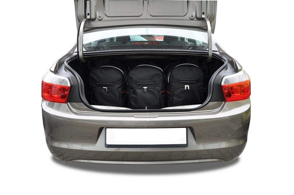 CITROEN C-ELYSEE II (2012/+) - Pack de 5 sacs de voyage sur-mesure KJUST SPORT