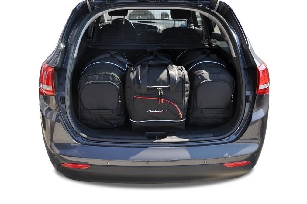 KIA CEE'D HATCHBACK II (2012/2018) – Pack de 4 sacs de voyage sur-mesure  KJUST AERO – VikingAuto : Tout l'équipement pour votre auto