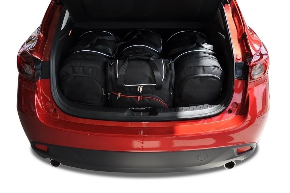 MAZDA 3 HATCHBACK III (2013/2018) - Pack de 4 sacs de voyage sur-mesure KJUST AERO