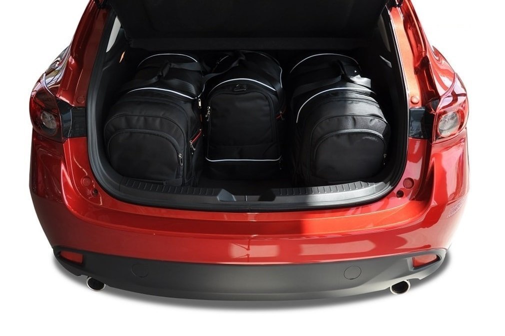 MAZDA 3 HATCHBACK III (2013/2018) - Pack de 4 sacs de voyage sur-mesure KJUST AERO