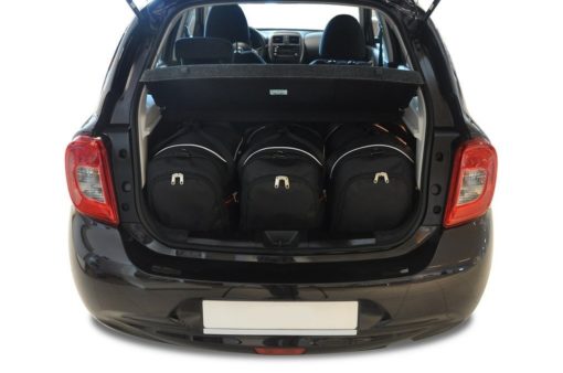 NISSAN MICRA IV (2010/2017) - Pack de 3 sacs de voyage sur-mesure KJUST SPORT