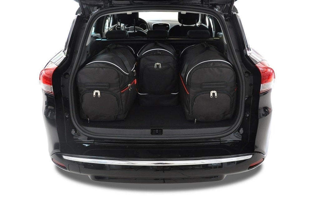 RENAULT CLIO GRANDTOUR IV (2013/+) - Pack de 4 sacs de voyage sur-mesure KJUST SPORT