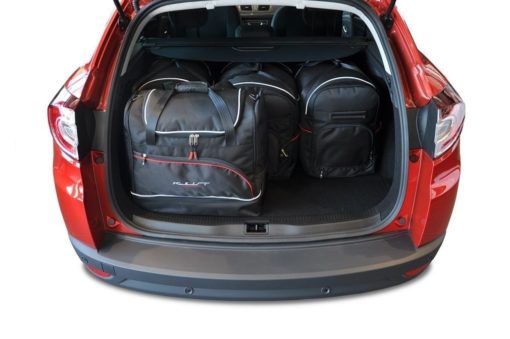 RENAULT MEGANE GRANDTOUR III (2008/2016) - Pack de 5 sacs de voyage sur-mesure KJUST SPORT