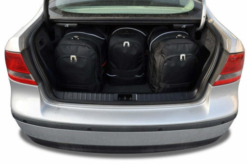 SAAB 9-3 SPORTSEDAN II (2002/2014) - Pack de 4 sacs de voyage sur-mesure KJUST SPORT