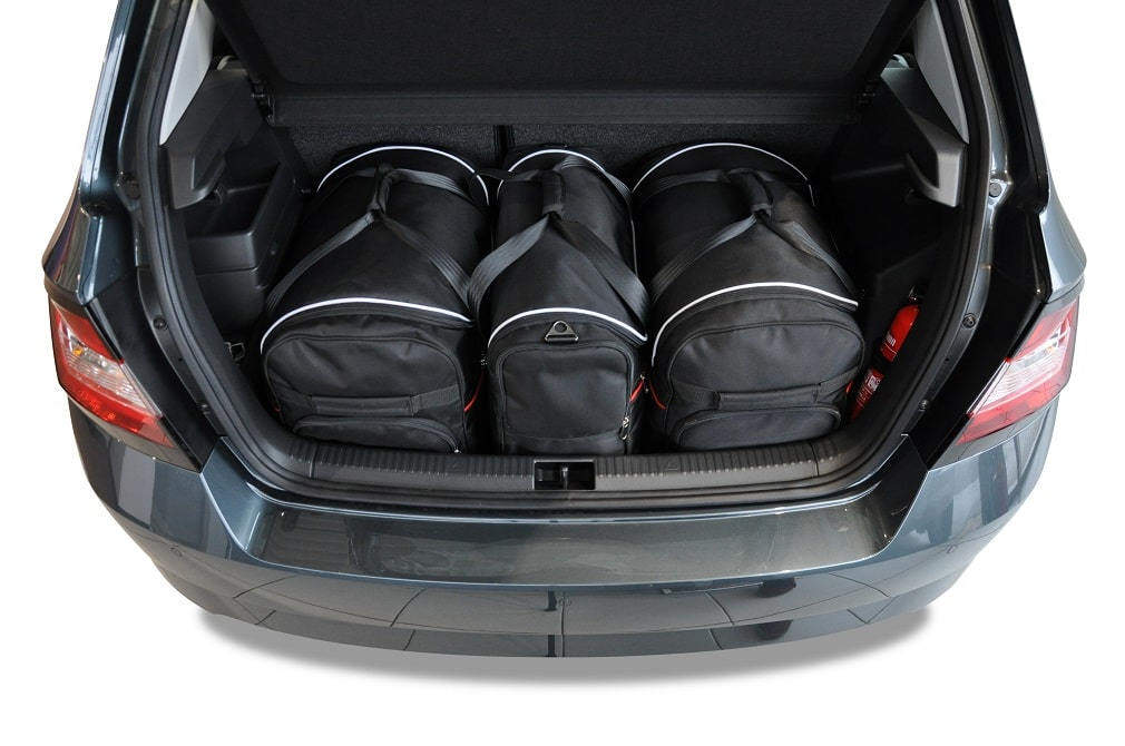 SKODA FABIA HATCHBACK III (2014/2021) - Pack de 3 sacs de voyage sur-mesure KJUST AERO