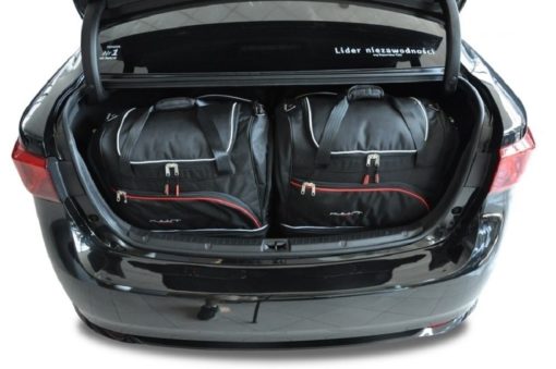 TOYOTA AVENSIS LIMOUSINE III (2009/+) - Pack de 4 sacs de voyage sur-mesure KJUST SPORT