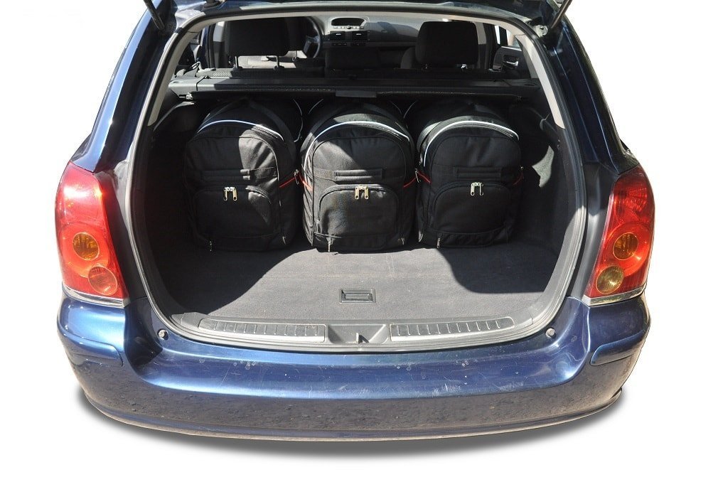 TOYOTA AVENSIS WAGON II (2002/2009) - Pack de 5 sacs de voyage sur-mesure KJUST SPORT