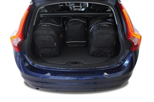 VOLVO V60 I (2010/2018) - Pack de 4 sacs de voyage sur-mesure KJUST SPORT