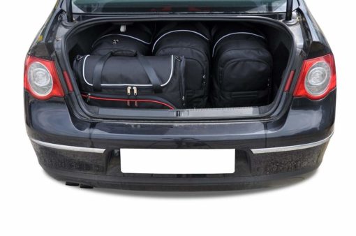 VW PASSAT LIMOUSINE B6 (2005/2010) - Pack de 5 sacs de voyage sur-mesure KJUST AERO