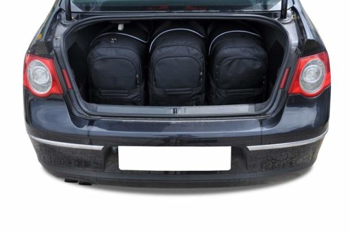 VW PASSAT LIMOUSINE B6 (2005/2010) - Pack de 5 sacs de voyage sur-mesure KJUST AERO