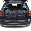 VW PASSAT VARIANT ALLTRACK B7 (2010/2014) - Pack de 5 sacs de voyage sur-mesure KJUST SPORT