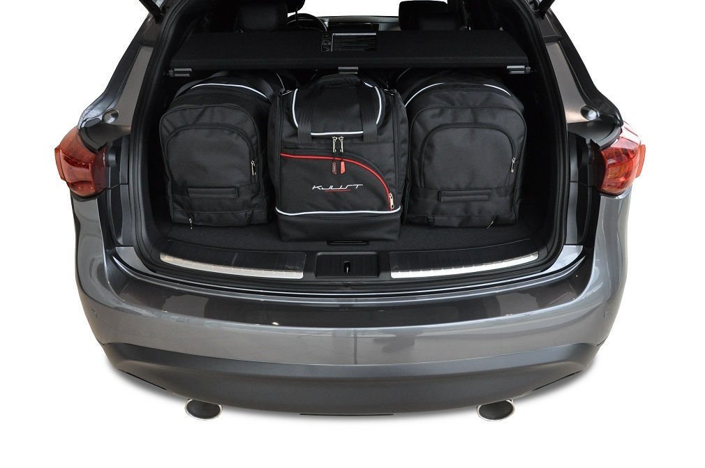 INFINITI QX70 I (2013/+) - Pack de 4 sacs de voyage sur-mesure KJUST SPORT