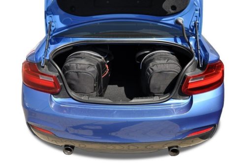 BMW SÉRIE 2 COUPÉ F22 (2013/+) - Pack de 4 sacs de voyage sur-mesure KJUST SPORT