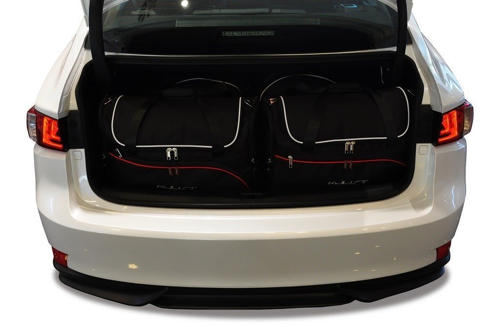LEXUS IS III (2013/+) - Pack de 4 sacs de voyage sur-mesure KJUST AERO