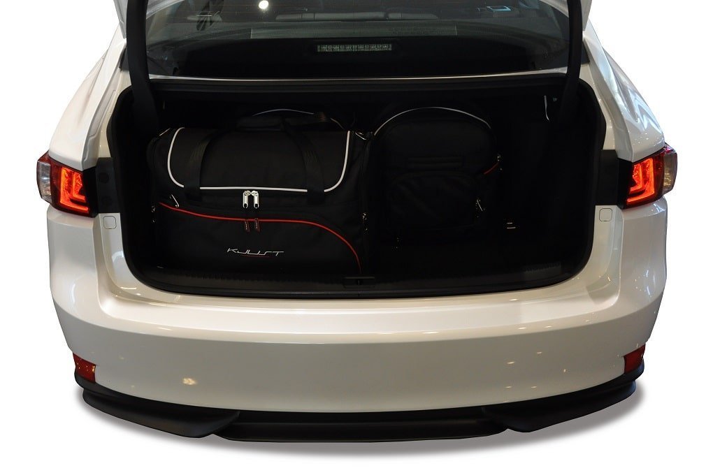 LEXUS IS III (2013/+) - Pack de 4 sacs de voyage sur-mesure KJUST AERO