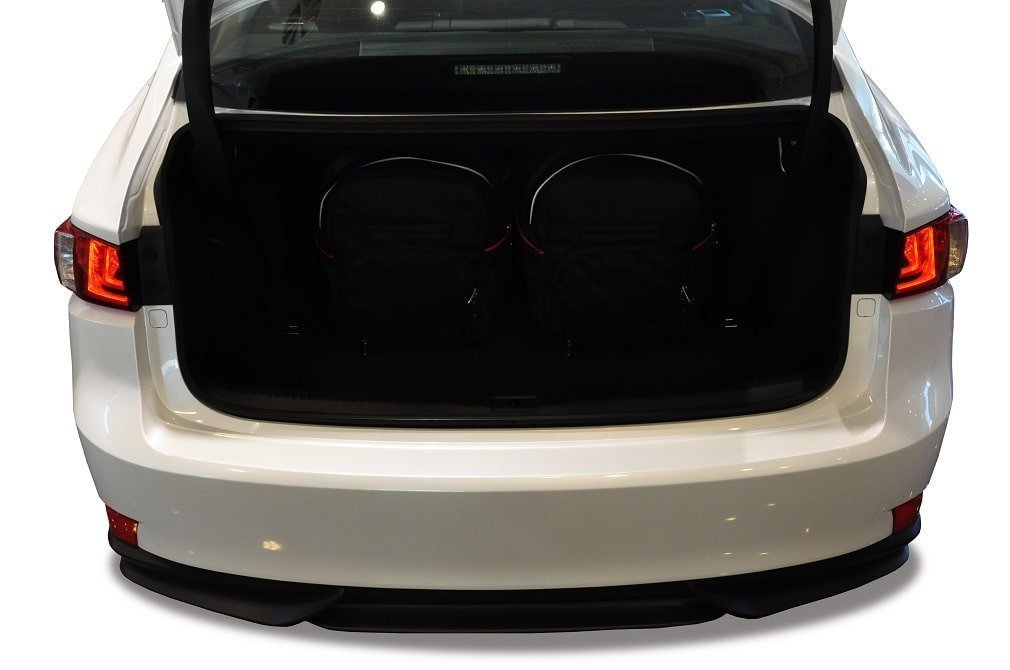LEXUS IS III (2013/+) - Pack de 4 sacs de voyage sur-mesure KJUST AERO