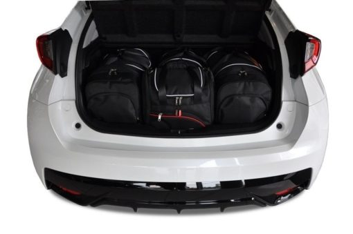 HONDA CIVIC HATCHBACK IX (2012/2017) - Pack de 4 sacs de voyage sur-mesure KJUST SPORT