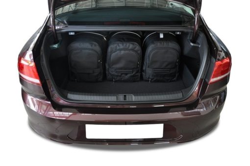 VW PASSAT LIMOUSINE B8 (2014/+) - Pack de 5 sacs de voyage sur-mesure KJUST SPORT