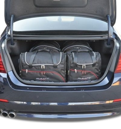 BMW SÉRIE 5 LIMOUSINE F10 (2010/2016) - Pack de 4 sacs de voyage sur-mesure KJUST AERO